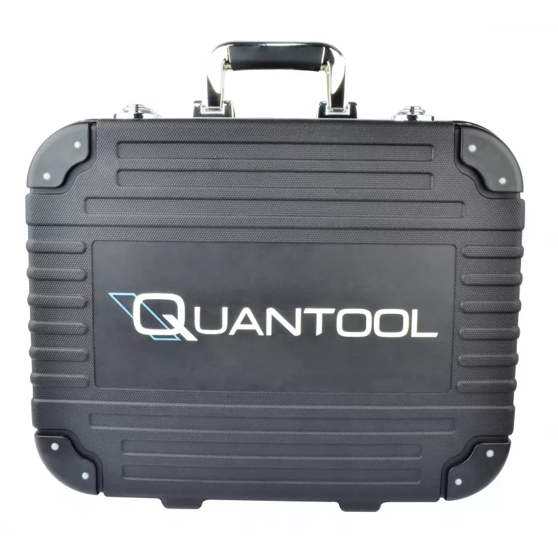 BRÜDER MANNESMANN QUANTOOL Q25101 conjunto de ferramentas de 233 peças em mala de plástico moldado por sopro