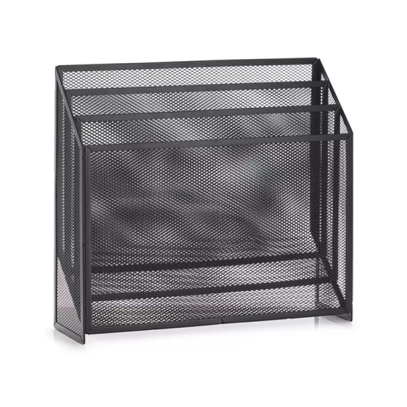 Zeller Present 18176 porta-revistas metal antrazite