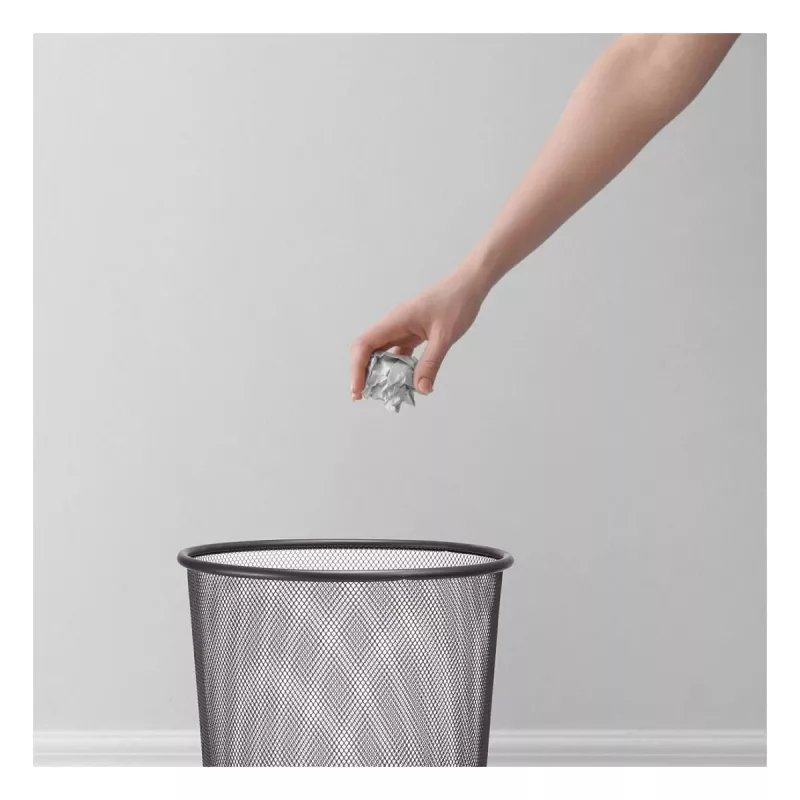 ZELLER MESHLINE caixote de lixo 12L antrazite 17740