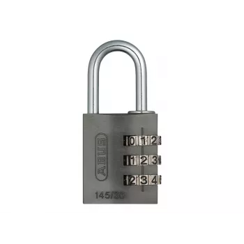 ABUS 466229 cadeado maciço em latão com arco em aço temperado, 30 mm, chave igual? Não, chave diferente, 2 chaves