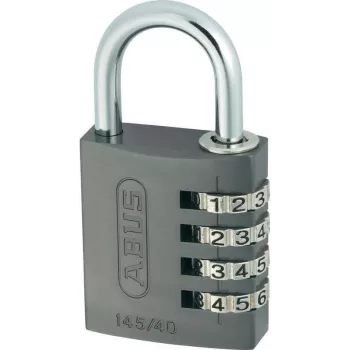 ABUS 48806 cadeado maciço em latão com arco em aço temperado, acionado por chave, 30 mm ABVS48806