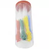 Brüder Mannesmann M13051 conjunto de abraçadeiras de cabos 300 peças, 100 mm e 200 mm, várias cores