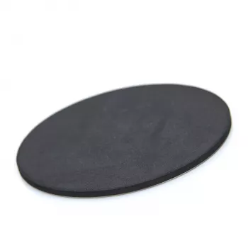 Zeller Present conjunto de bases para copos em aço inoxidável, prateado, 7 peças, 10 cm 27239