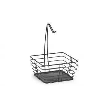 Cesta de fruta Zeller preta 36 x 26 cm (27420)