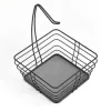 Cesta de fruta Zeller preta 36 x 26 cm (27420)