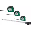 Brüder Mannesmann M80503 fita métrica 5 m com fita de aço de 19 mm, caixa de ABS emborrachada, métrica, classe II