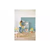 Zeller Present 14479 cesto de arrumação de brinquedos autónomo cubo bege multicolor