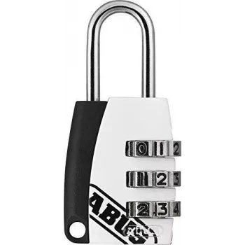 ABUS 155/20 cadeado maciço de latão com arco de aço temperado, caixa de 20 mm, chave igual 308888