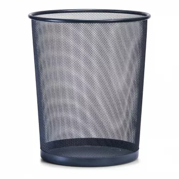 Zeller Meshline caixote do lixo 17,5 l antracite (17741)