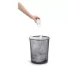 Zeller Meshline caixote do lixo 17,5 l antracite (17741)