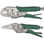 Brüder Mannesmann M10522 Conjunto de alicates de pressão (M10522) conjunto de 3 alicates de pressão