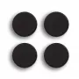Zeller 4 ímanes redondos pretos Ø 23 mm x 9 mm (11236)