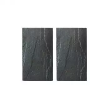 ZELLER Conjunto de tampa de fogão e tábua de corte 2 peças efeito bambu vidro de segurança 52x30 cm 26258