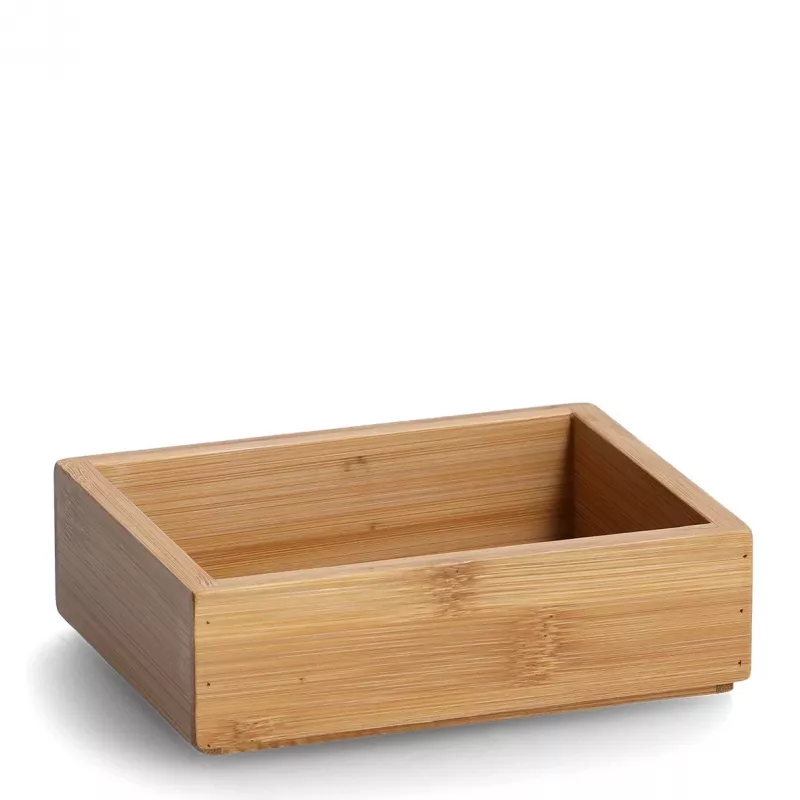 Zeller Caixa de arrumação Natural 14,5 x 10,0 x 11,0 cm 13318