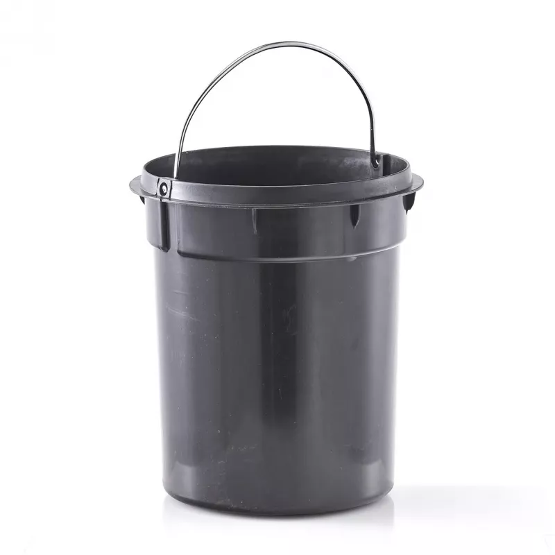 Zeller Balde de pedal 3 L, branco (18208)