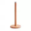 ZELLER Suporte para rolo de cozinha em bambu, natural, suporte de papel autónomo 25283