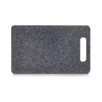 Zeller Tábua de corte aspeto granito antracite 230 x 150 mm 26055