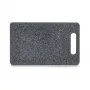 Zeller Tábua de corte aspeto granito antracite 230 x 150 mm 26055