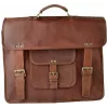 BRÜDER MANNESMANN M29048 Conjunto de ferramentas manuais de 24 peças em bolsa de pele genuína