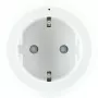 Schwaiger Adaptador de tomada (ficha doméstica) para calha elétrica modular, branco (MSPW0230)