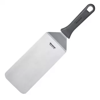 Espátula de cozinha em aço inoxidável Westmark Master Line com ranhuras prateada 13402270
