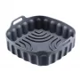 Forma quadrada mini para fritadeira de ar quente WESTMARK 18,5 x 18,5 cm silicone antracite 22012270