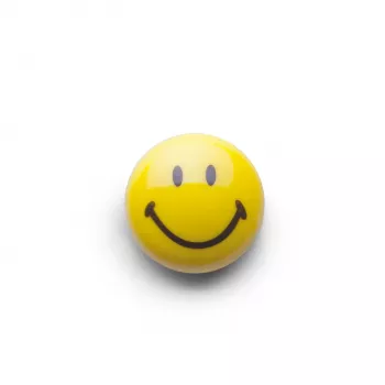 Conjunto de ímanes Smiley Zeller 6 unid. 3 cm amarelo 11204
