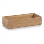 Zeller Present Caixa organizadora de bambu natural 30 x 15 x 7 cm 13333