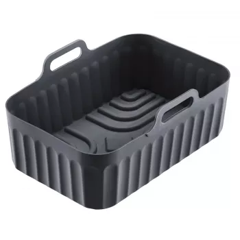 WESTMARK Forma de silicone para fritadeira de ar quente Line 22022270 oval 21,5 x 13,5 cm preta