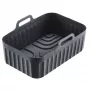 WESTMARK Forma de silicone para fritadeira de ar quente Line 22022270 oval 21,5 x 13,5 cm preta