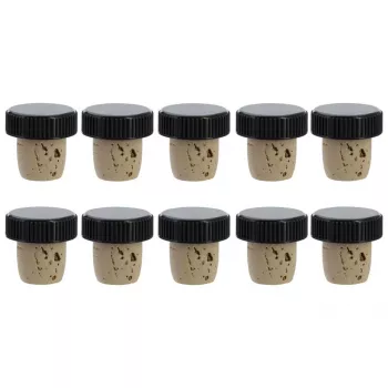 Westmark 10 Rolhas de cortiça com puxador para garrafas de 0,7L 4802080 48202080