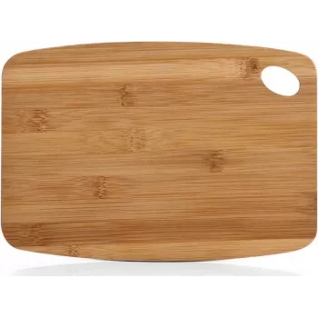 Zeller tábua de corte de bambu castanho 38x28x1,5 cm 25230