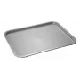 APS tabuleiro de fast-food 410 x 305 mm, polipropileno cinzento, altura 20 mm, 1 unid. (538)