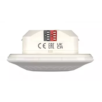 Theben LUXA103S360-12KNXUP detetor de presença de teto KNX, 360°, 12 m, branco 1039052