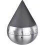Temporizador de cozinha mecânico WESTMARK Präsentia, preto/prateado 10932260