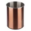 APS Porta-talheres giratório, aço inoxidável cor de cobre, interior mate, insertos removíveis, 1 unid. (11747)