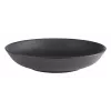 APS Prato fundo 225 mm preto melamina empilhável adequado para máquina de lavar loiça resistente ao calor 85060
