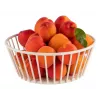 APS URBAN Cesto redondo para pão e fruta, metal branco, 170 mm 30430