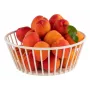 APS URBAN Cesto redondo para pão e fruta, metal branco, 170 mm 30430