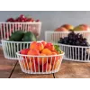 APS URBAN Cesto redondo para pão e fruta, metal branco, 170 mm 30430