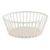 APS URBAN Cesto redondo para pão e fruta, metal branco, 170 mm 30430
