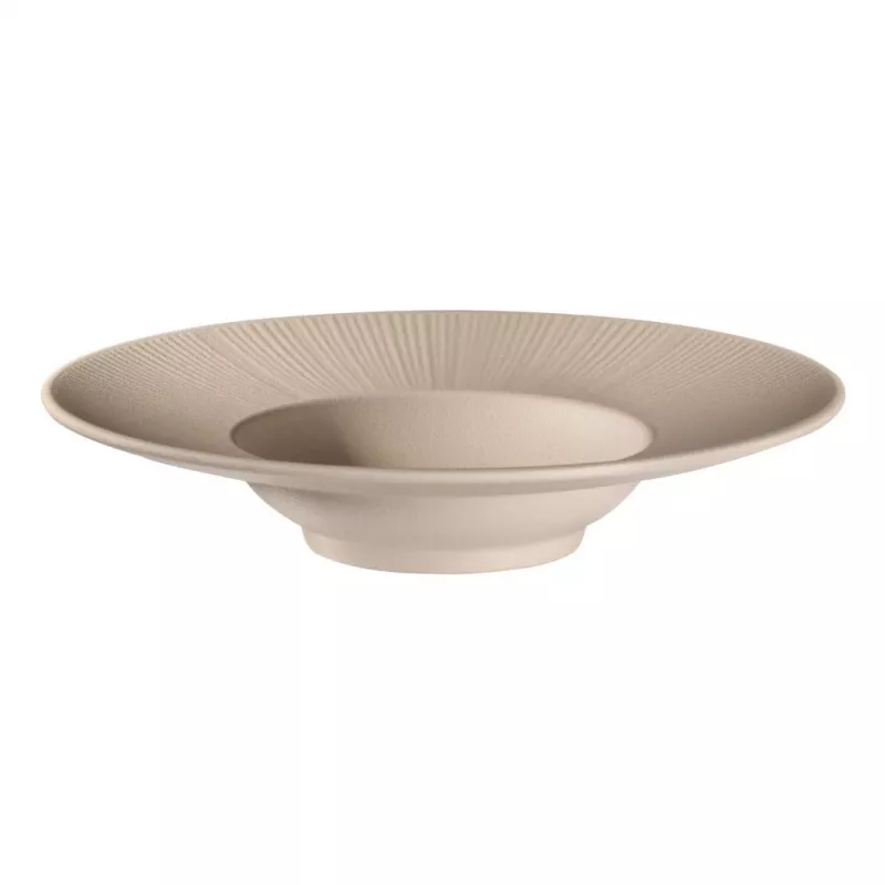 APS NERO Prato de massa, 290 mm, areia melamina, empilhável, adequado para máquina de lavar loiça, resistente ao calor (1 unid.) 85406