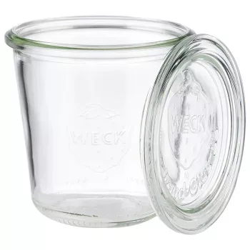 APS Frasco de conserva com tampa, forma cónica, 290 ml, conjunto de 6 peças, diâmetro 90 mm, altura 90 mm (82352)