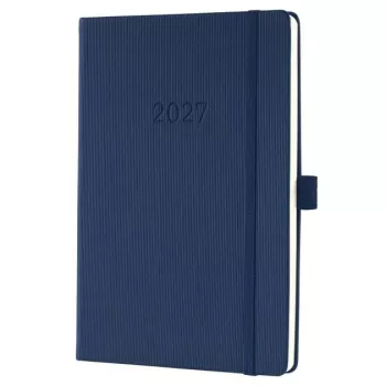SIGEL Conceptum 2027 Agenda azul-escura A5 planeador semanal C2762
