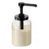 APS DISPENSA Dispensador doseador de vidro 1,7L, transparente/preto 93290