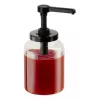 APS DISPENSA Dispensador doseador de vidro 1,7L, transparente/preto 93290
