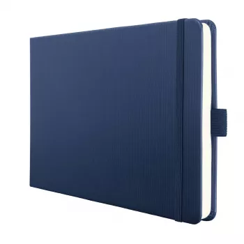 SIGEL Conceptum Caderno A5 horizontal grelha de pontos azul-escuro capa dura 132 páginas CO207