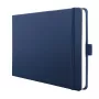 SIGEL Conceptum Caderno A5 horizontal grelha de pontos azul-escuro capa dura 132 páginas CO207