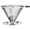 WESTMARK Brasilia Filtro de café permanente tamanho 4, rede de aço inoxidável, preto 24502260