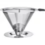 WESTMARK Brasilia Filtro de café permanente tamanho 4, rede de aço inoxidável, preto 24502260